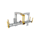 macchina avvolgitrice a braccio rotante / interamente automatica / per pallet / PLC