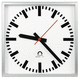 orologio da interno / analogico / da parete / radio DCF77