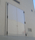 porta in alluminio / per interno / design