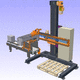 pallettizzatore a strati / di casse / di trasporto / per l'industria dell'imballaggio