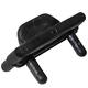 clip per connettore / in plastica / di fissaggio