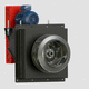 ventilatore ad alta prestazione / per alte temperature / silenzioso / IP55