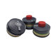 cartuccia filtrante ad aria / per gas / in silicone / per uso generale
