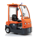 trattore elettrico / a 3 ruote / con conducente seduto / per rimorchio