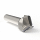 fresa a inserti / PCD / per compositi / per alluminio