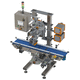 etichettatrice automatica / per vasetti / orizzontale / verticale