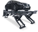 ponte sollevatore a pantografo / elettroidraulico / per automobile / 400 V