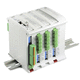 PLC su guida DIN / ingressi digitali / ingressi analogici / uscite digitali