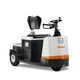 trattore per rimorchio / elettrico / a 3 ruote / con conducente seduto