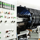 linea di estrusione per tubi in SRPP / per termoplastici