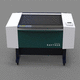 macchina da taglio laser CO2 / per metallo / per vetro / per tubi