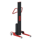 mini carrello elevatore stacker per movimentazione / a batteria / a timone con guida da terra / per cartoni