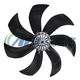ventilatore IP54 / assiale / di raffreddamento / in acciaio
