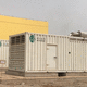gruppo elettrogeno diesel / trifase / in containers / con raffreddamento ad aria