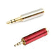 connettore RF / jack / cilindrico / maschio