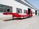 semirimorchio extra ribassato / per macchine / a 3 assi / trainato