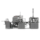 macchina di fabbricazione di scatole di cartone rigide / automatica