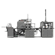 macchina di fabbricazione di scatole di cartone rigide / automatica