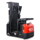 carrello commissionatore elettrico / verticale / per magazzino / a alto livello