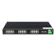 switch Ethernet gestibile / 28 porte / 10/100BaseT(X) / di livello 2