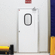 porta con cerniera / pedonale / per interno / industriale