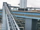 trasportatore a nastro / a rulli / inclinato / a canale