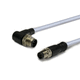 cavo elettrico di dati / blindato / IP67 / cordato a trefoli