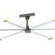 ventilatore da soffitto / elicoidale / industriale