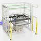 pallettizzatore dall'alto / con impilatrice / per frutta / ad uso industriale