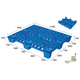 pallet in plastica / a piattaforma aperta / leggero