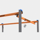 carroponte monotrave / per carichi leggeri / manuale