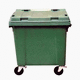 contenitore per raccolta differenziata / in plastica / in PEHD / normalizzato