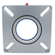 guarnizione a sezione rettangolare / in alluminio / PTFE / per scatola