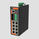 switch Ethernet intelligente / 12 porte / serie / su guida DIN