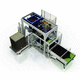 pallettizzatore a strati / per lattine / automatico / con testa magnetica