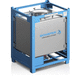 contenitore IBC in acciaio inox / per liquidi / da trasporto / impilabile