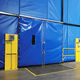 tenda in tessuto / in PVC / isolata / acustica