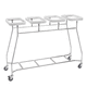 carrello per la raccolta multiuso / in acciaio inossidabile