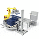 pallettizzatore robotizzato / per sacchi / con avvolgitrici / per fine linea