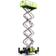 piattaforma elevatrice a forbice su ruota / diesel