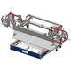 macchina di fabbricazione di scatole di cartone ondulate / automatica