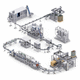 linea di riempimento automatica / per bottiglie in vetro / per latte / per vino
