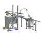 cella robotizzata di alimentazione / di imballaggio / di riempimento / per bottiglie