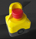 pulsante di arresto di emergenza / IP65 / impermeabile all'acqua / a prova di polvere