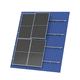 sistema di fissaggio per impianti fotovoltaici su tetto / per installazione verticale