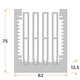 dissipatore in alluminio / per LED / per l'elettronica / per luci a LED