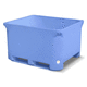 cassa-pallet in polietilene / per prodotti sfusi / riciclabile / riutilizzabile