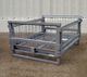 cassa-pallet in filo metallico / di stoccaggio / accatastabile