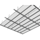 lamiera stirata / in metallo / per soffitto