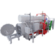 autoclave di processo / sottovuoto / con porta idraulica / a tunnel a doppia porta